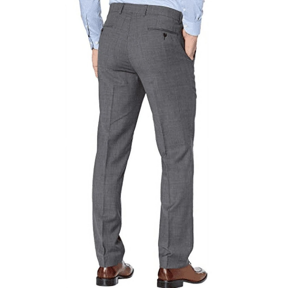 NWT Ralph Lauren Men's Classic-Fit Flat Front Suit Pants Grey - size 32 x 30 - Picture 3 of 5